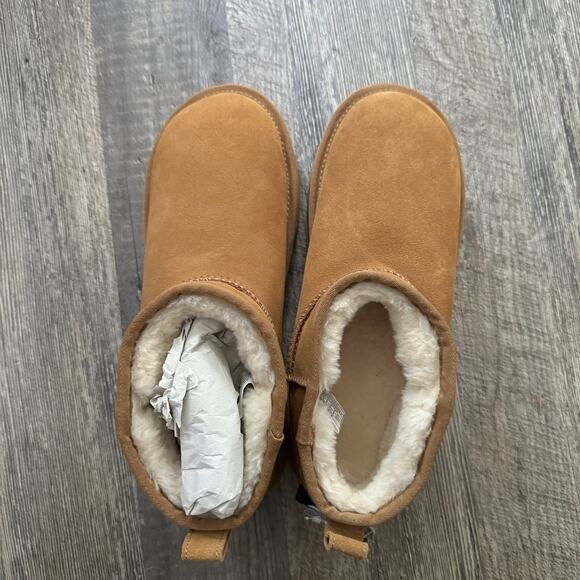 Lamo Ellie Platform Boots Water Resistant Suede NEW Size 10 - Picture 5 of 7